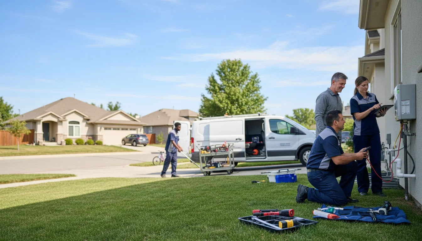 Tankless water heater service in Comanche, TX